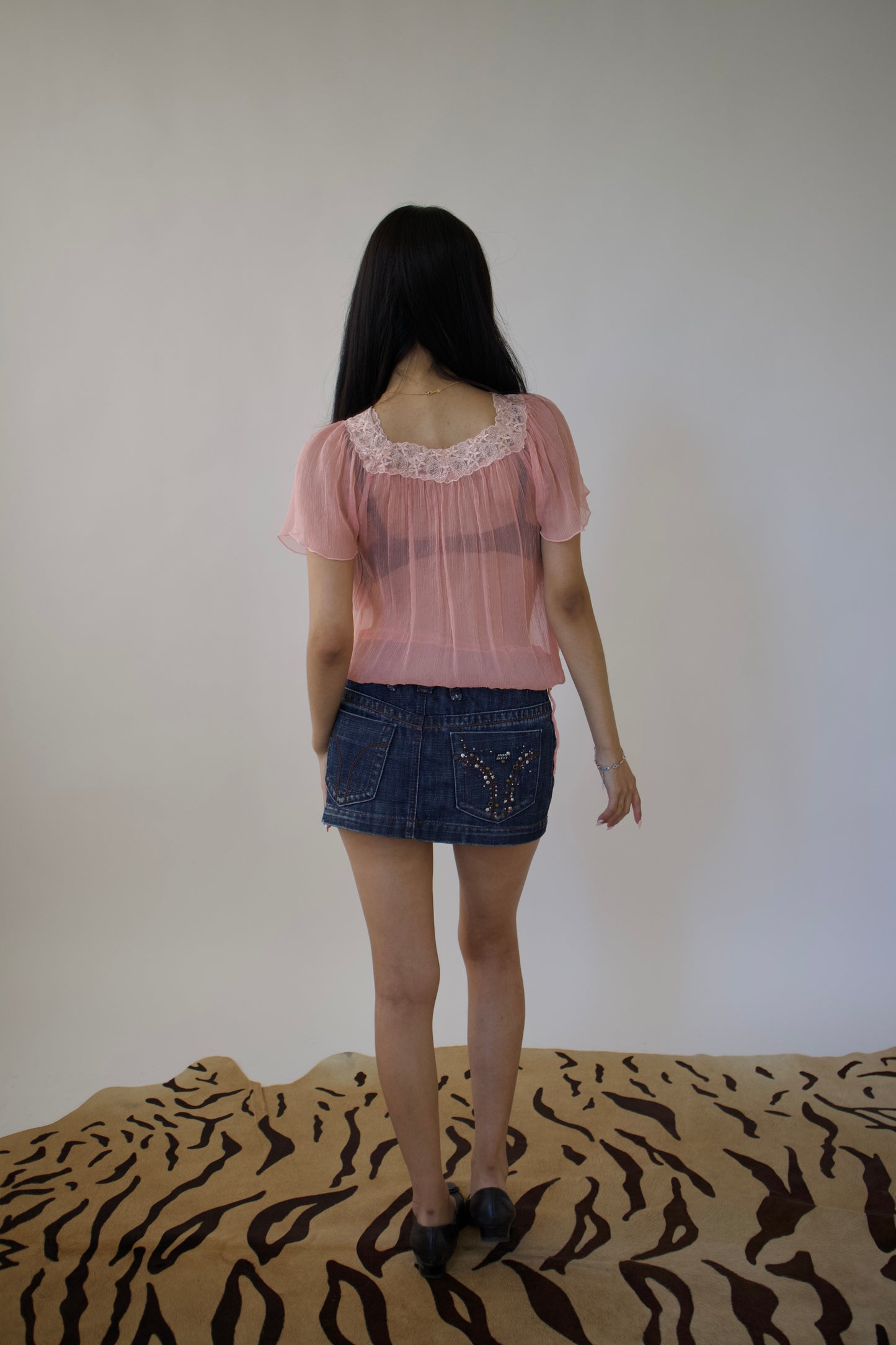 Miss Sixty denim miniskirt