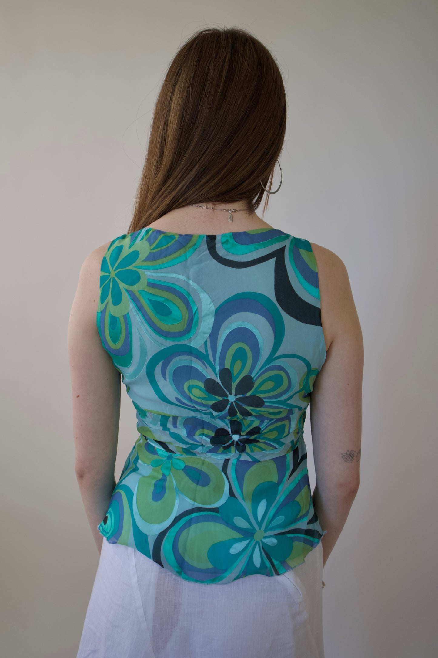 Sandra Angelozzi silk blend top