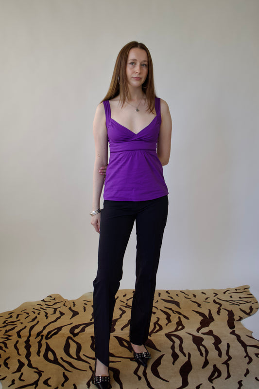 Sandra Angelozzi nylon dress pants