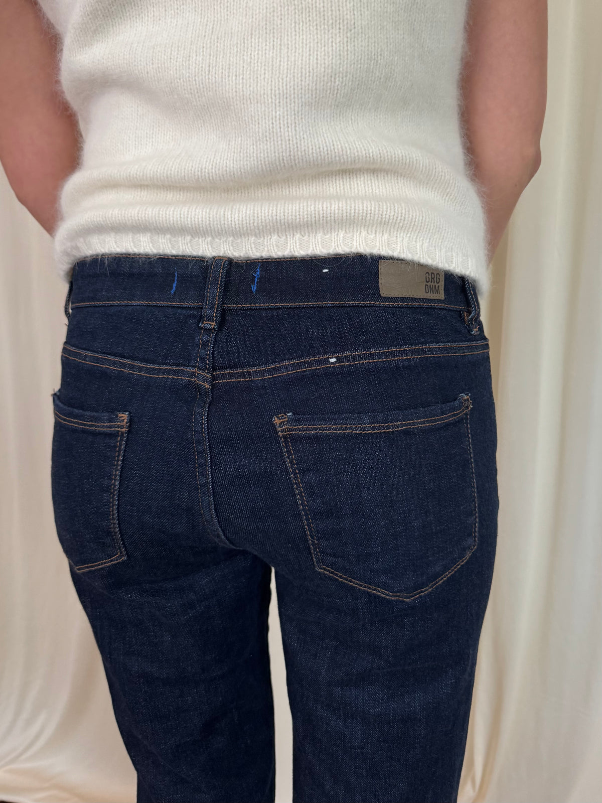 Ultralow straight leg jeans