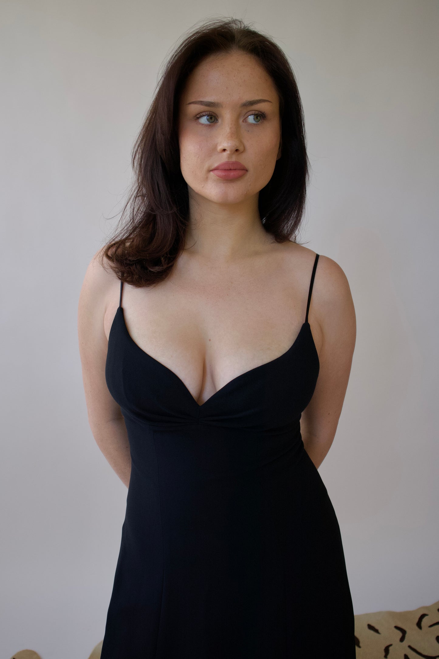 Sandra Angelozzi little black dress