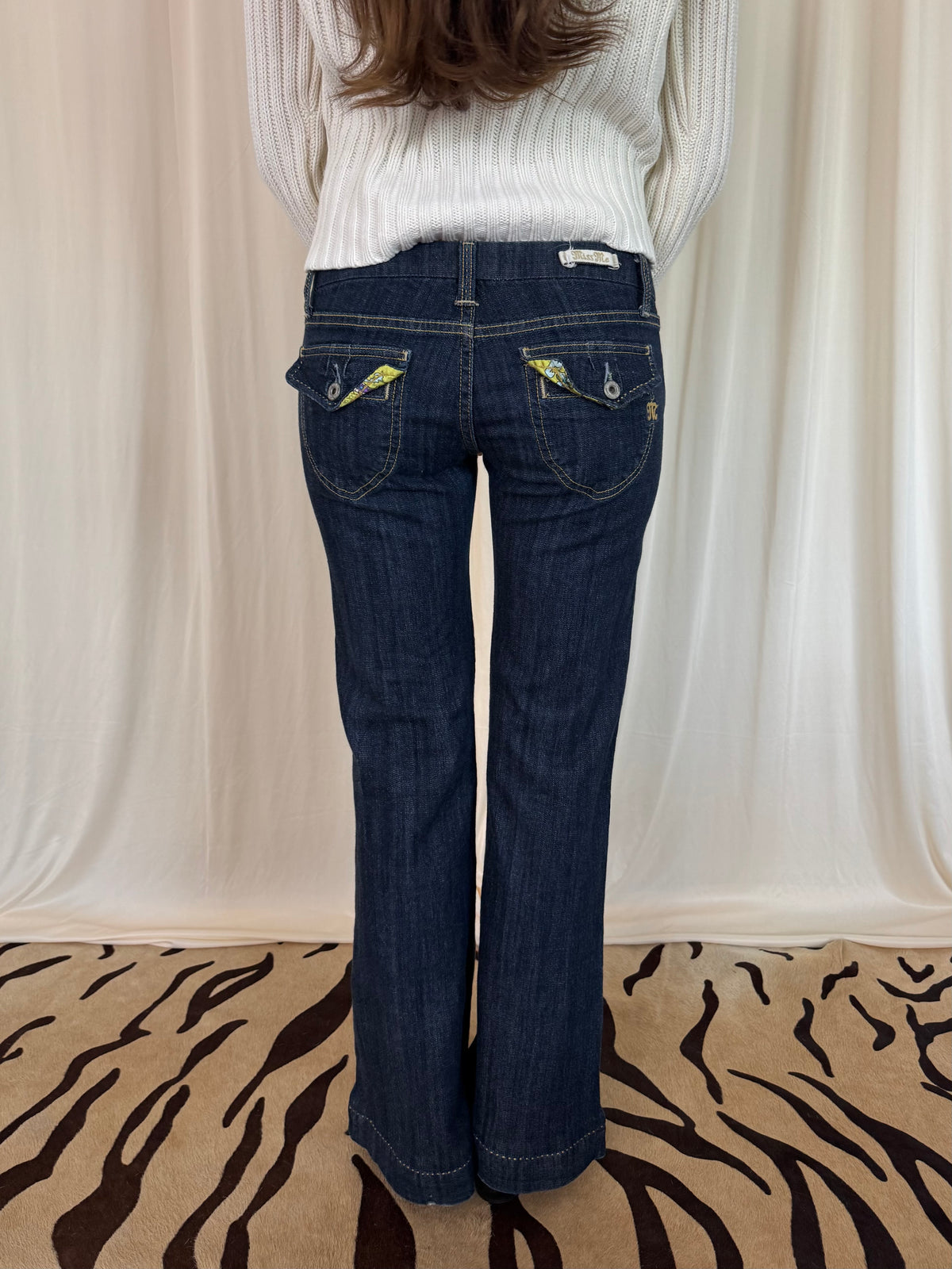 Miss Me ultralow bootcut jeans